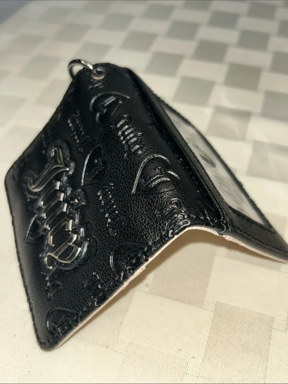 Juicy Couture compact embossed
